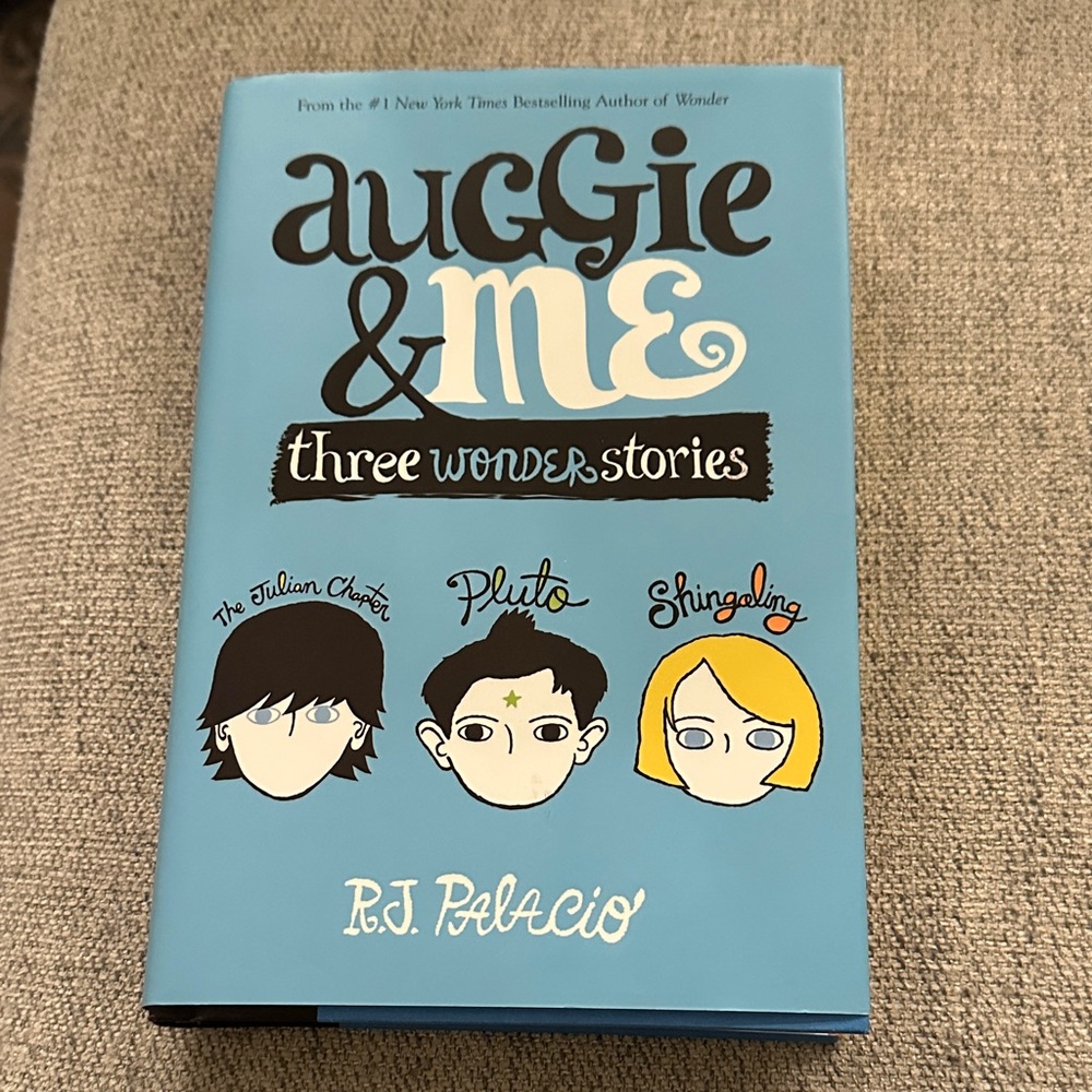 Auggie & Me Three Wonder Stories by RJ Palacio excellent condition